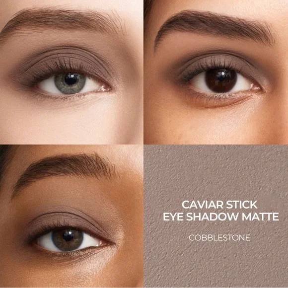 LAURA MERCIER NIB Caviar Stick Eye Color Au Naturel Cobblestone Moonlight Pink - Picture 5 of 13